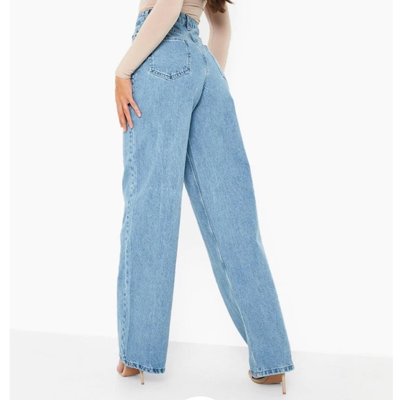 Off duty India^ wide leg high rise jeans - Picture 5 of 9